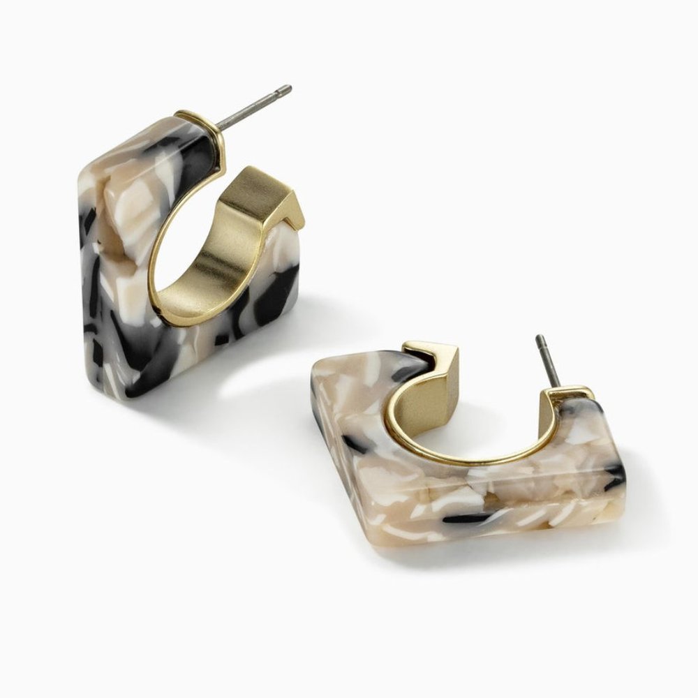 Stella & Dot Diana Hoops NIB